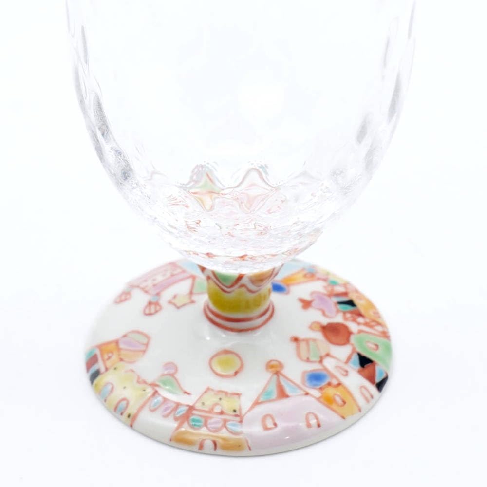 西ドイツ製カットガラスグラス6個セット 西ドイツ製カットガラスグラス